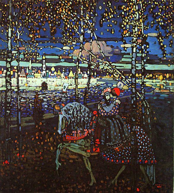 Wassily Kandinsky Riding Couple